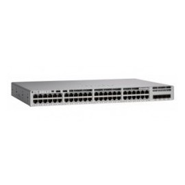 Switch Cisco Gigabit Ethernet Catalyst 9200L, 48 Puertos PoE+ 4x1G,...