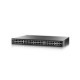 Switch cisco smb 52 puertos de datos 10/100/1000 dual sfp, admin,...